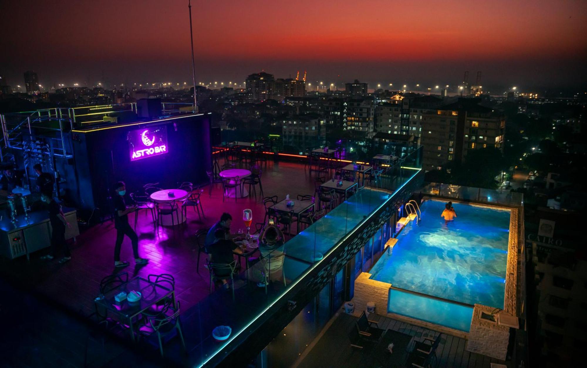 Hotel Sanchaung Янгон Экстерьер фото